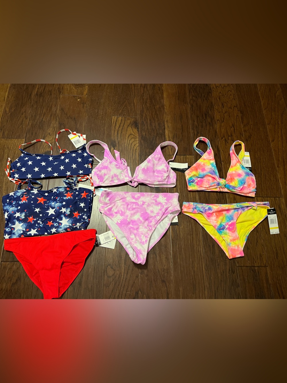 Lot of 7 Pieces California Waves Mix & Match Size Medium Total MSRP $140 P2